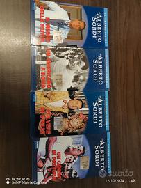 4 film vhs Alberto Sordi 