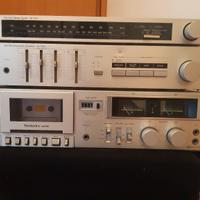 IMPIANTO STEREO TECHNICS TUNER AMPLIFICATORE