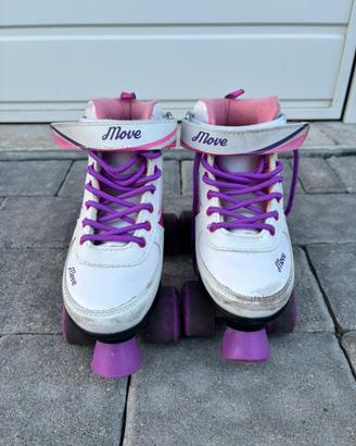 Pattini 4 rotelle bambina