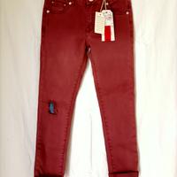 Pantaloni STREET GANG REGULAR FIT tg 34 rosso