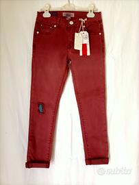 Pantaloni STREET GANG REGULAR FIT tg 34 rosso