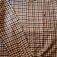 camicia quadretti Brooksfield uomo usata