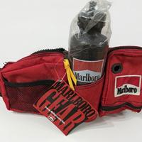 Vintage Marsupio Marlboro Gear con Borraccia - 
