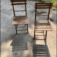 Seggiole per esterni pieghevoli