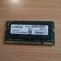 So-Dimm Crucial 200 pin, 1GB