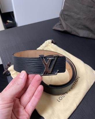 Cintura pelle nera donna louis vuitton