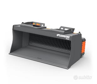 Benna vagliatrice Cangini VF 130 e Fresa Simex PLB