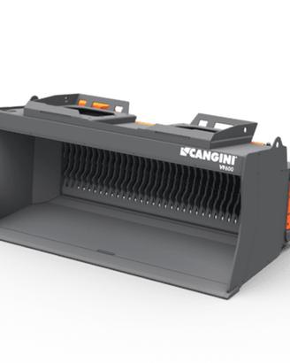Benna vagliatrice Cangini VF 130 e Fresa Simex PLB