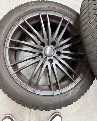 Cerchi in lega con gomme Falken winter 215 55 18