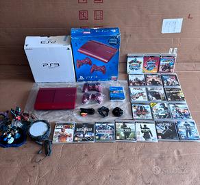 Playstation 3 con 19 giochi e 2 volanti in omaggio