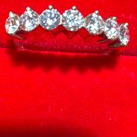 riviere  oro diamanti 1 kt