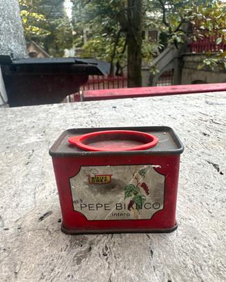 LATTA VINTAGE pepe Bianco
