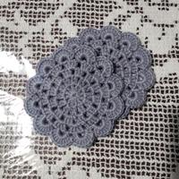 2 Poggia tazze ad uncinetto 