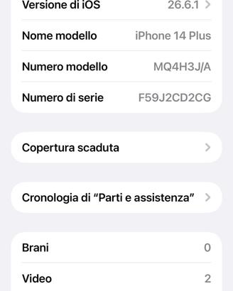 Iphone 14 plus 128 gb blu