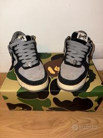 Scarpe bape sta nere e grige 41
