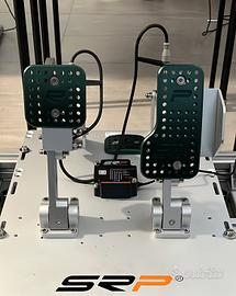 SRP GT-R — pedaliera pneumatica sim racing 2p
