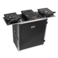 TAVOLO DJ richiudibile con RUOTE Nero U92049SL2