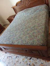 Copriletto matrimoniale anni 80 paisley