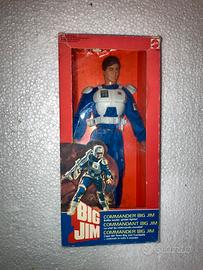 Figurine Big Jim Série Commando - Commandant Big Jim Mattel Ref.9269 - Occasion
