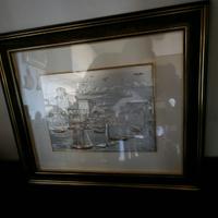 quadro bassorilievo 70 x 60 circa