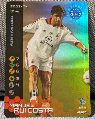 Manuel Rui Costa FOIL Football Champions 2003 2004