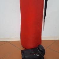 Sacco da boxe + guantoni