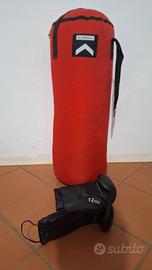 Sacco da boxe + guantoni