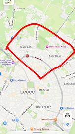 Box moto nella zona contrassegnata