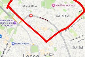 Box moto nella zona contrassegnata