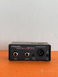 DI Box passiva Proel DB1 CH