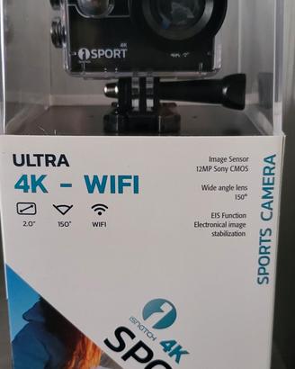 action cam isnatch ultra 4k wifi NUOVO 