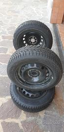 4 gomme e cerchi 175/65/r14 175 65 r14 4 stagioni