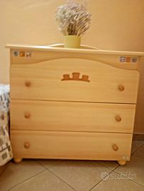 Cassettiera legno MIBB