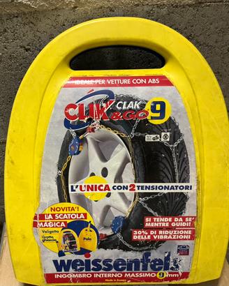 CATENE DA NEVE Clack & Go WEISSENFELS 9 mm