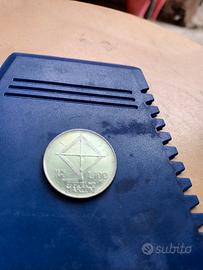 MONETA 100lire Guglielmo Marconi