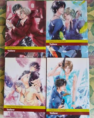 Manga Yellow di Makoto Tateno, serie completa