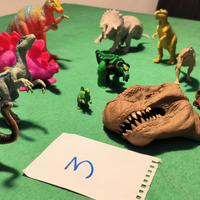 3 - GIOCHI PER BAMBINI - Divers dinosauri usati