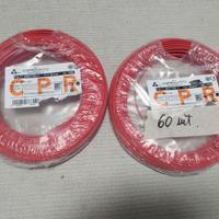 Cavi 1x1.5mm² rosso