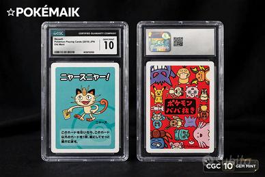 Meowth CGC 10 Old Maid 2019 JPN