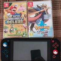 Nintendo switch+ Pokémon Spada e Super Mario 