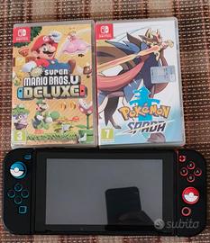 Nintendo switch+ Pokémon Spada e Super Mario 