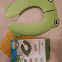 vasino piegole da viaggio, motivo rana verde