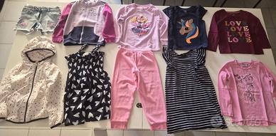 16 VESTITI BAMBINA  DA 3 A 4 ANNI