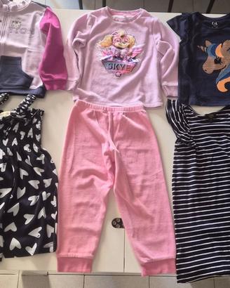 16 VESTITI BAMBINA  DA 3 A 4 ANNI