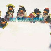 SERIE COMPLETA n° 10 SORPRESINE KINDER PINGUINI