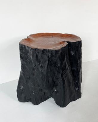 Tavolino side-table tronco d'albero