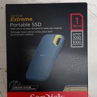  Hardisk Sandisk Extreme 1Tb 1050 mb/s NUOVO