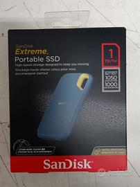  Hardisk Sandisk Extreme 1Tb 1050 mb/s NUOVO