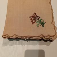 tovaglioli ricamati vintage