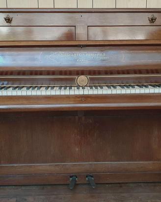 PIANOFORTE VERTICALE METÀ OTTOCENTO, AD USO MOBILE